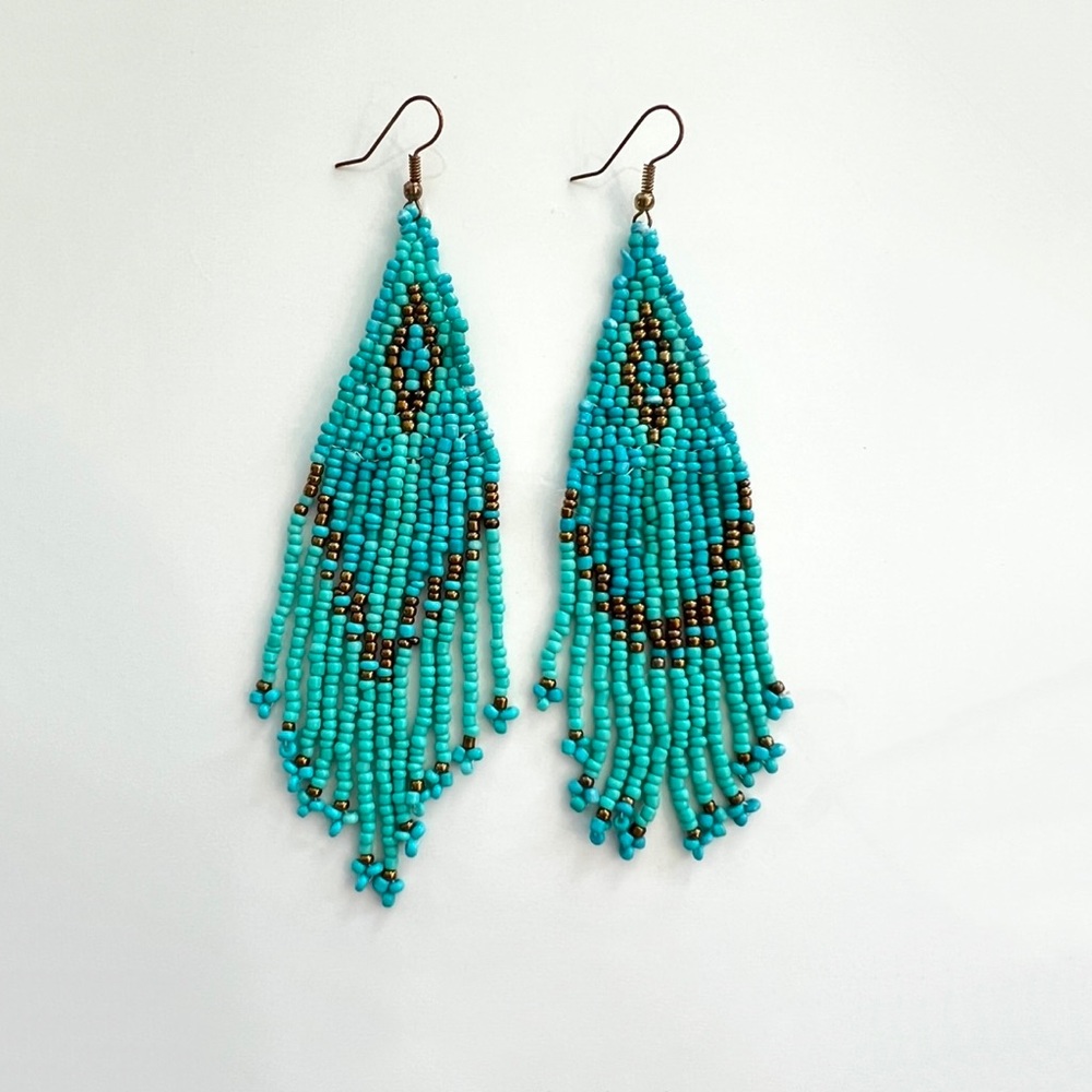 Handmade Beaded Earrings